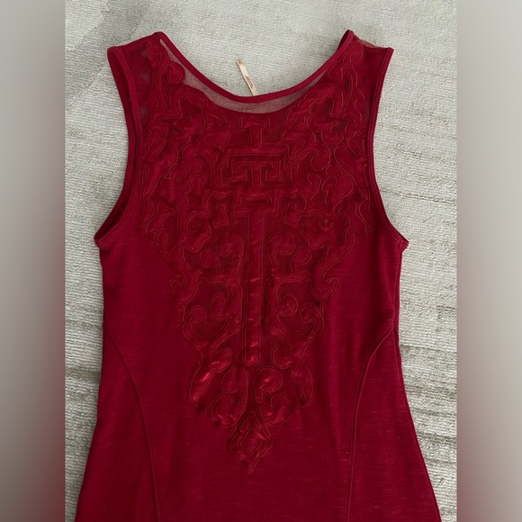 Free people Red summer dress - Picture 4 of 4